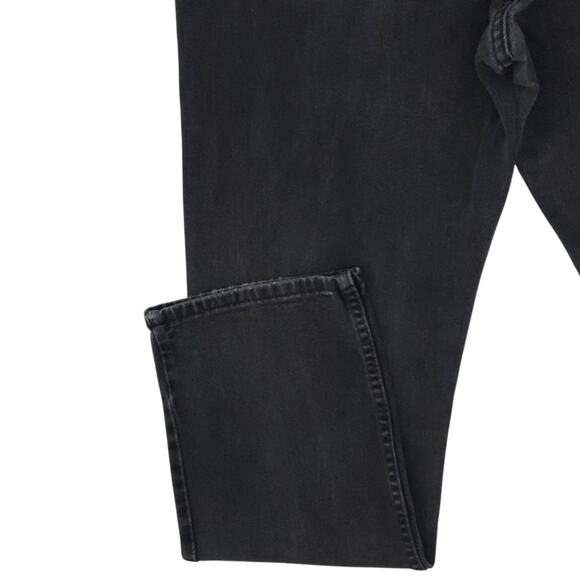 Lee Jeans Mens 38x32 Black Regular Fit Straight Leg Denim Classic Five Pocket - Picture 11 of 12